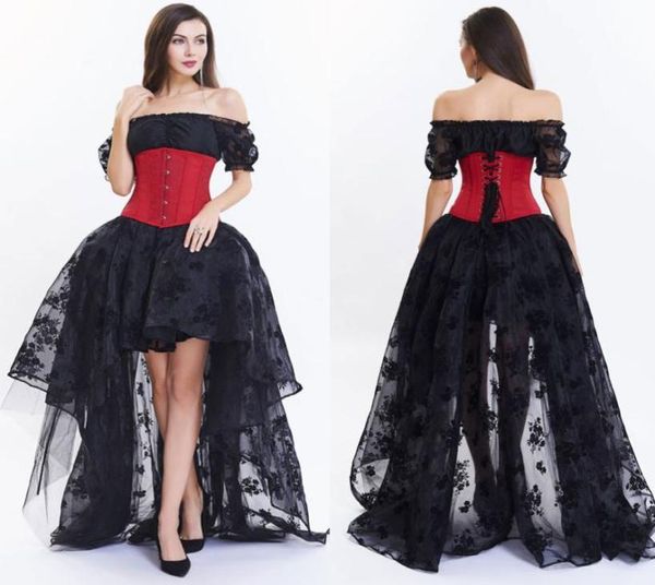 new vintage victorian gothic steampunk evening corset burleska dress s2xl 17018018847, White;black
new vintage victorian gothic steampunk evening corset burleska dress s2xl 17018018847, White;black