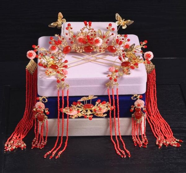 bridal red chinese style costume tiara fringed tassel hairpin wedding show dress hairdressing set2328974, Silver
bridal red chinese style costume tiara fringed tassel hairpin wedding show dress hairdressing set2328974, Silver