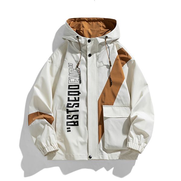 men's jackets outdoor jacket retro windbreaker spring autumn couple hooded high street lightweight coat 230821, Black;brown
men's jackets outdoor jacket retro windbreaker spring autumn couple hooded high street lightweight coat 230821, Black;brown