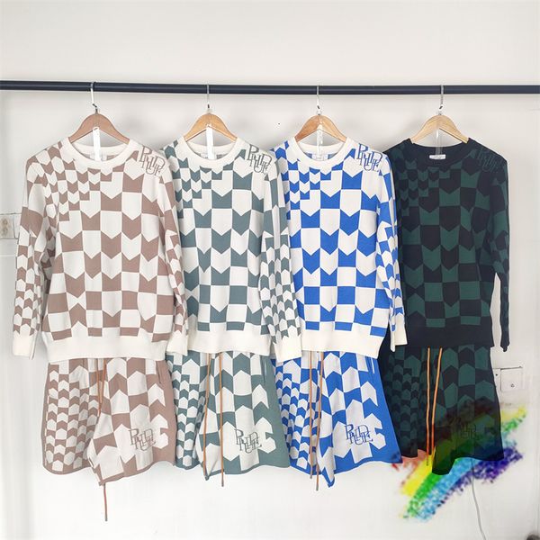 men's sweaters plaid rhude cashew jacquard sweater men women 1 quality oversized sweatshirts 230822, White;black
men's sweaters plaid rhude cashew jacquard sweater men women 1 quality oversized sweatshirts 230822, White;black