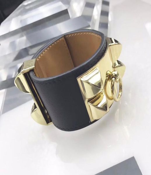 rivet genuine leather collier bracelet for women smooth leather2752190, Golden;silver
rivet genuine leather collier bracelet for women smooth leather2752190, Golden;silver
