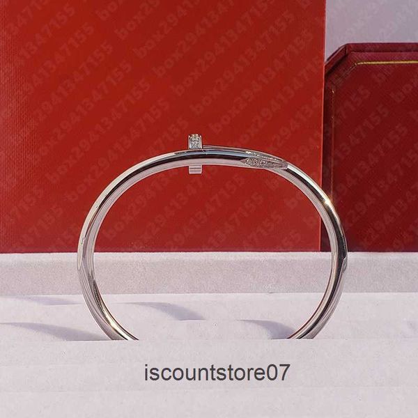 fashion luxury designer jewelry nail bracelet classic bangle 18k rose gold silver stainless steel diamond for women men tennis bracelets cuf, Black
fashion luxury designer jewelry nail bracelet classic bangle 18k rose gold silver stainless steel diamond for women men tennis bracelets cuf, Black