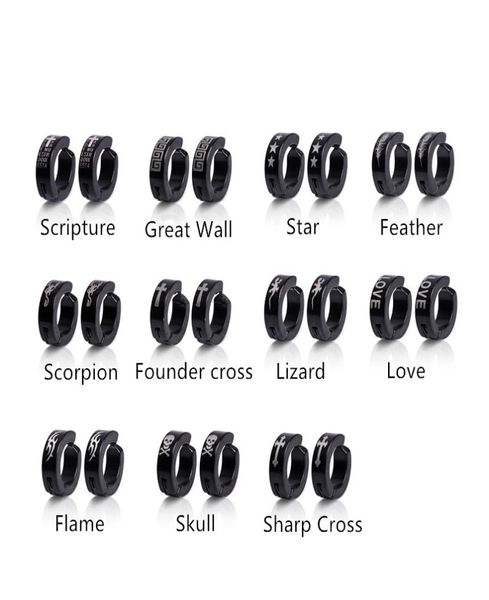 whole titanium steel women men039s hoop earrings piercing jewelry simple multiple patterns black color earrings3823208, Golden;silver
whole titanium steel women men039s hoop earrings piercing jewelry simple multiple patterns black color earrings3823208, Golden;silver