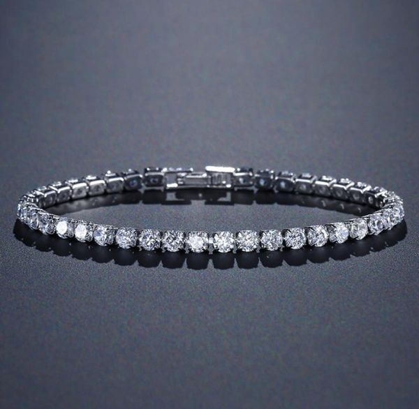 classic tennis bracelet 4mm 5a cubic zirconia 925 sterling silver gold filled engagement wedding bracelets for women bridal gift6106357, Black
classic tennis bracelet 4mm 5a cubic zirconia 925 sterling silver gold filled engagement wedding bracelets for women bridal gift6106357, Black