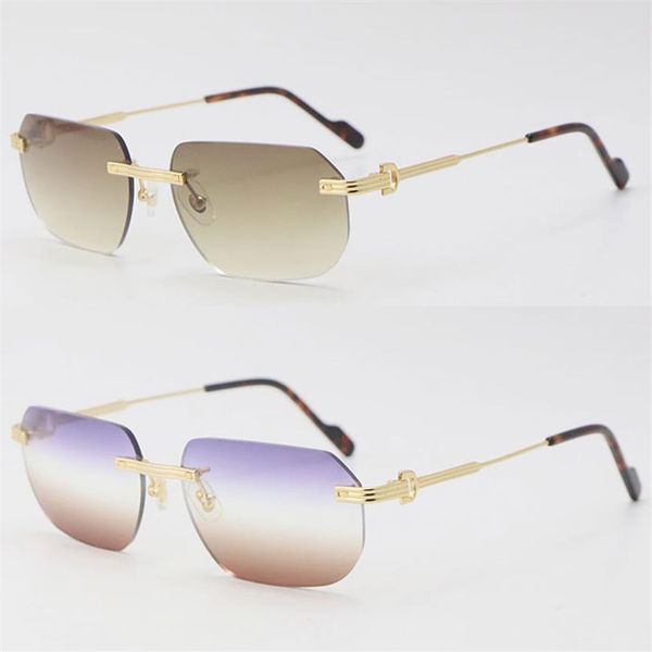 latest fashion men sunglasses sunshade glasses 0271s head composite metal rimless optical frame classic rectangle square 18k gold 186r, White;black
latest fashion men sunglasses sunshade glasses 0271s head composite metal rimless optical frame classic rectangle square 18k gold 186r, White;black