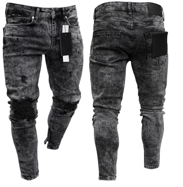 men039s distressed stretch ripped biker men hip hop slim fit holes punk denim cotton pants zipper jeans t2006089946578, Blue
men039s distressed stretch ripped biker men hip hop slim fit holes punk denim cotton pants zipper jeans t2006089946578, Blue