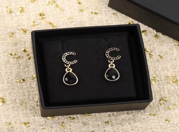 2022 drop charm dangle earring with diamond black crystal color for women wedding jewelry gift have box stamp ps42548622654, Golden
2022 drop charm dangle earring with diamond black crystal color for women wedding jewelry gift have box stamp ps42548622654, Golden