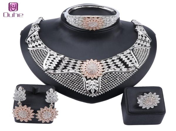 fashion crystal stone wedding jewelry sets for brides gold color necklace earring set for women african jewelry set7444465, Slivery;golden
fashion crystal stone wedding jewelry sets for brides gold color necklace earring set for women african jewelry set7444465, Slivery;golden