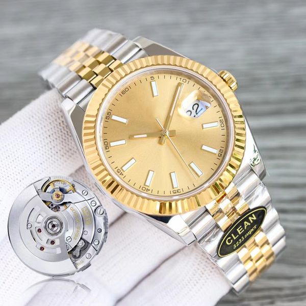 clean factory men's automatic mechanical watch 2836/3235 movement 41mm904l material sapphire luminous watch, Slivery;brown
clean factory men's automatic mechanical watch 2836/3235 movement 41mm904l material sapphire luminous watch, Slivery;brown