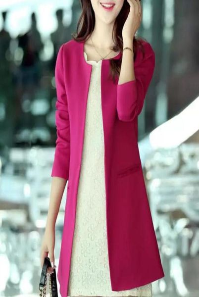 women long blazers fashion spring autumn slim oneck single breasted pocket outwear ladies blaser feminino3122673, White;black
women long blazers fashion spring autumn slim oneck single breasted pocket outwear ladies blaser feminino3122673, White;black
