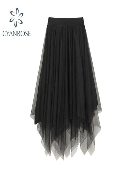 vintage black tulle skirt women autumn fashion korean casual elastic high waist female aline pleated hem mesh tutu 2105151471397
vintage black tulle skirt women autumn fashion korean casual elastic high waist female aline pleated hem mesh tutu 2105151471397