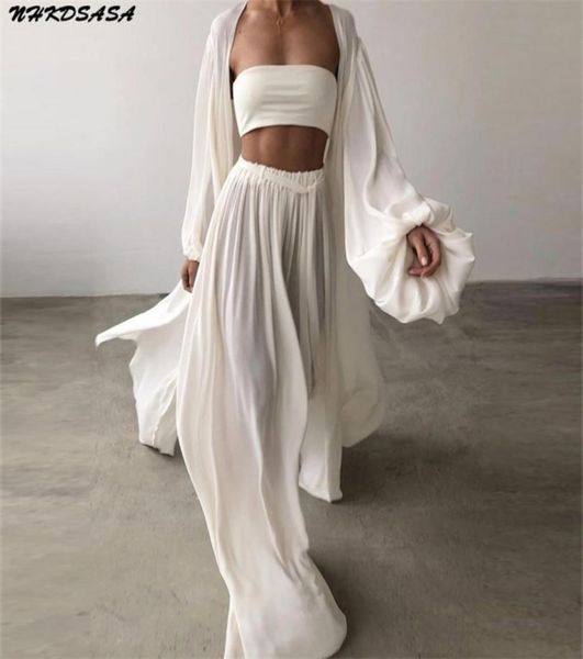 women 3 piece sets homewear fashion casual lantern sleeve cardigan wide leg pants suits lady spring soft three outfit 2203293358978, Black;red
women 3 piece sets homewear fashion casual lantern sleeve cardigan wide leg pants suits lady spring soft three outfit 2203293358978, Black;red