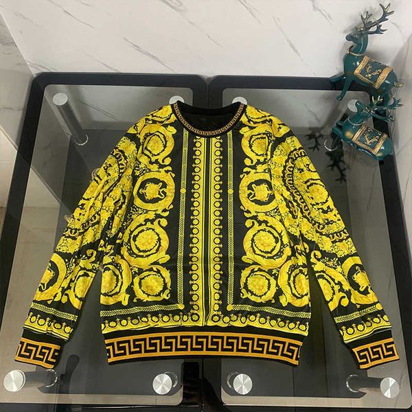 digital printed long sleeved tshirt men women sweaters designer sweater medusas round neck hoodie fashion sweatshirt men's pullover coa, Black
digital printed long sleeved tshirt men women sweaters designer sweater medusas round neck hoodie fashion sweatshirt men's pullover coa, Black