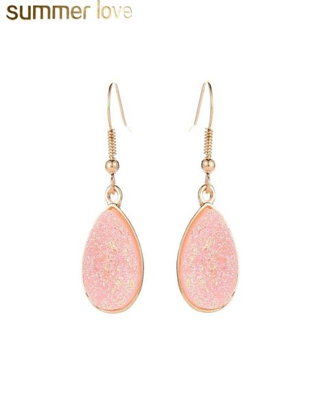new druzy resin stone earrings for women water drop earring gold color handmade drusy hook earring jewelry9285418, Silver
new druzy resin stone earrings for women water drop earring gold color handmade drusy hook earring jewelry9285418, Silver