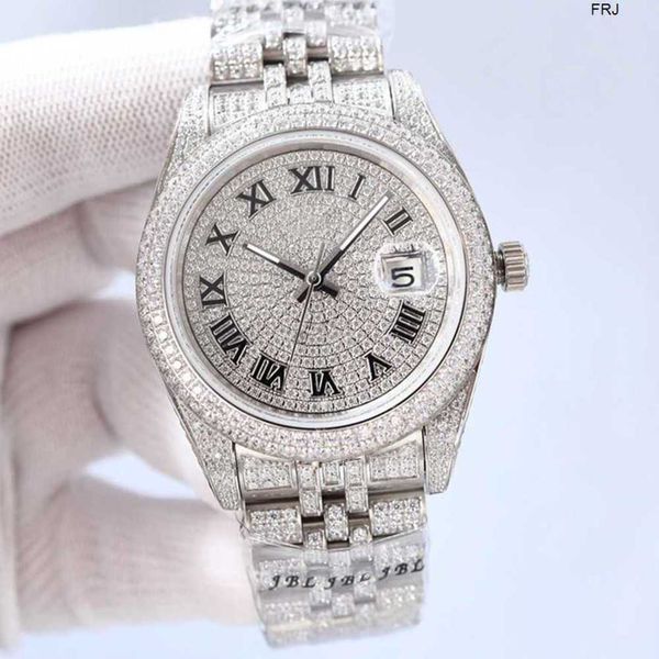 designer watch rolaxs mechanical automatic full diamond mens watches waterproof 41mm sapphire women business wristwatches, Slivery;golden
designer watch rolaxs mechanical automatic full diamond mens watches waterproof 41mm sapphire women business wristwatches, Slivery;golden