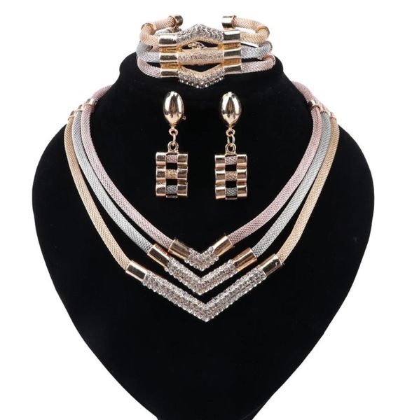 mixed color pendant bridal necklace earrings bracelet ring for women jewelry sets gold color wedding accessories3672973, Slivery;golden
mixed color pendant bridal necklace earrings bracelet ring for women jewelry sets gold color wedding accessories3672973, Slivery;golden