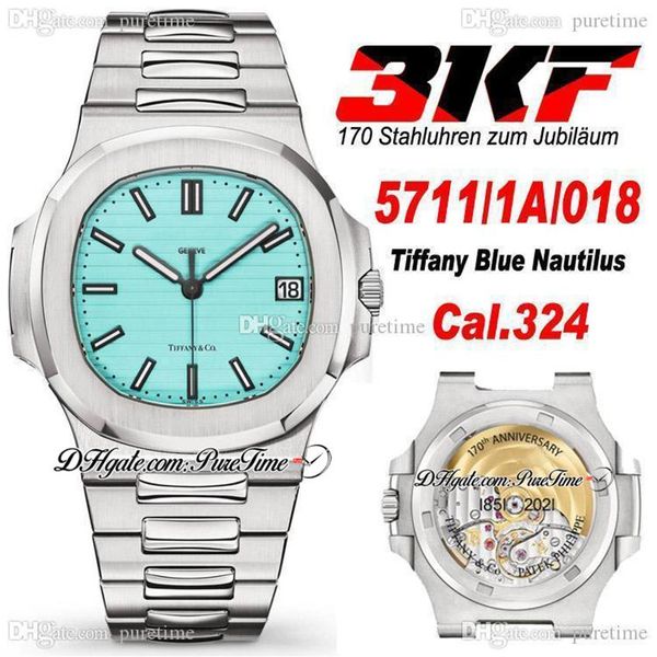 3kf 5711 1a 018 cal a324 automatic mens watch 170 anniversary limited edition tiffan9 blue textured dial stainless steel bracelet 301n, Slivery;brown
3kf 5711 1a 018 cal a324 automatic mens watch 170 anniversary limited edition tiffan9 blue textured dial stainless steel bracelet 301n, Slivery;brown