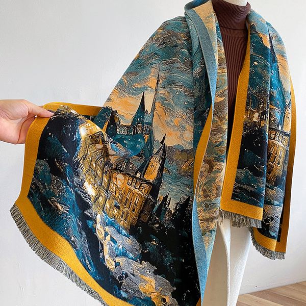 winter cashmere scarf luxury brand design shawl for women fashion thickening soft shawl wrap female pashmina lady shawls, Blue;gray
winter cashmere scarf luxury brand design shawl for women fashion thickening soft shawl wrap female pashmina lady shawls, Blue;gray