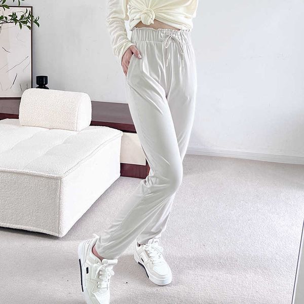 stretch women's 7/8 long high waist casual pants yoga sports nude feel slim luluspring/summer tunic waist drawstring
stretch women's 7/8 long high waist casual pants yoga sports nude feel slim luluspring/summer tunic waist drawstring