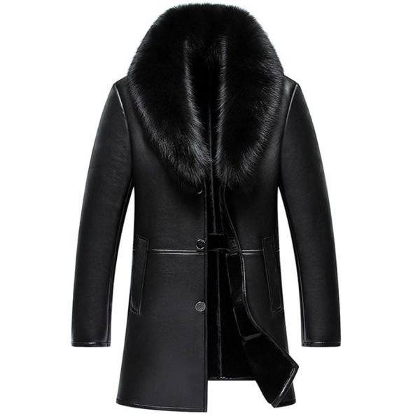 2020 winter new men genuine leather jacket mens sheepskin fur coat male slim business casual long jacket outerwear wi4707957, Black
2020 winter new men genuine leather jacket mens sheepskin fur coat male slim business casual long jacket outerwear wi4707957, Black