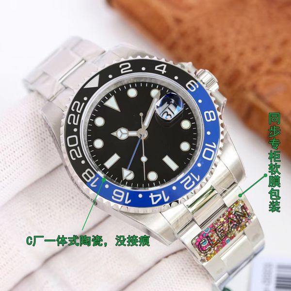 clean factory produces 126710 series 3186/3285 batman automatic men's watch blue black ceramic bezel black dial 904l steel watch chain, Slivery;brown
clean factory produces 126710 series 3186/3285 batman automatic men's watch blue black ceramic bezel black dial 904l steel watch chain, Slivery;brown