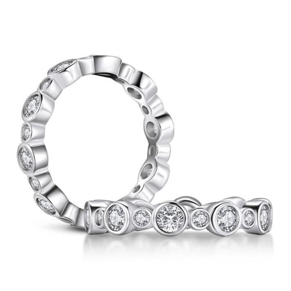 cluster rings 100% pure 925 sterling silver cz zircon finger ring row drill stackable jewelry for women party promise wedding257s, Golden;silver
cluster rings 100% pure 925 sterling silver cz zircon finger ring row drill stackable jewelry for women party promise wedding257s, Golden;silver