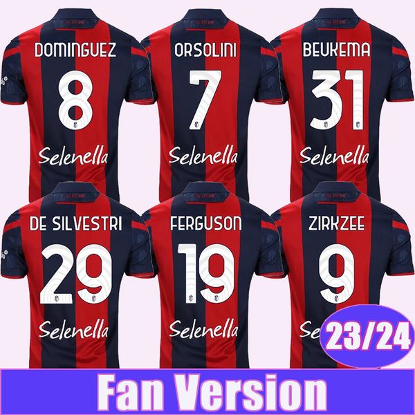 23 24 bologna mens soccer jerseys posch orsolini dominguez zirkzee ferguson de silvestri beukema barrow home football shirt, Black;yellow
23 24 bologna mens soccer jerseys posch orsolini dominguez zirkzee ferguson de silvestri beukema barrow home football shirt, Black;yellow