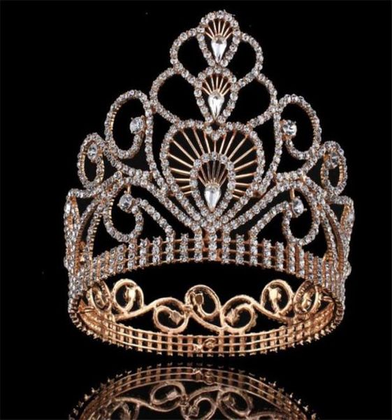 vintage wedding crown tiara tall full round crown crystal rhinestone headpiece hair accessories queen crown princess head ornament7773106, Slivery;golden
vintage wedding crown tiara tall full round crown crystal rhinestone headpiece hair accessories queen crown princess head ornament7773106, Slivery;golden