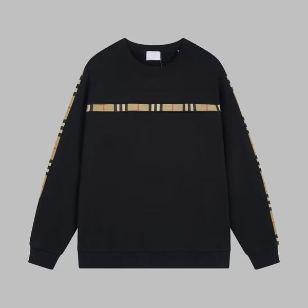paris designer men's sports sweatshirt 23 new korean plaid cut cotton sweatshirt round neck long sleeved casual sweatshirt ins couple s, Black
paris designer men's sports sweatshirt 23 new korean plaid cut cotton sweatshirt round neck long sleeved casual sweatshirt ins couple s, Black