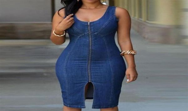 jeans dress women summer denim blue street fashion sleeveless split slim zipper female new club casual bodycon dresses y200414753630, Black;gray
jeans dress women summer denim blue street fashion sleeveless split slim zipper female new club casual bodycon dresses y200414753630, Black;gray