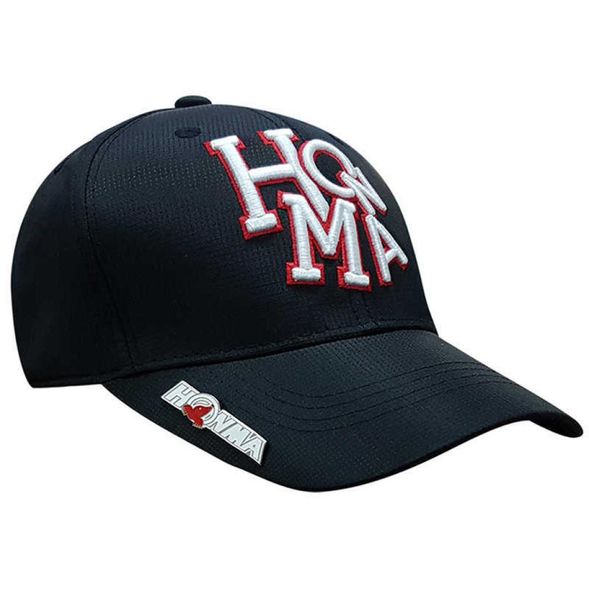 new honma golf hat 5 colors embroidered outdoor sports leisure golf cap q09116575041, Black;white
new honma golf hat 5 colors embroidered outdoor sports leisure golf cap q09116575041, Black;white
