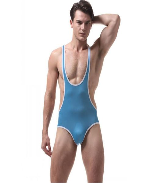 new seven colors men039s undershirt wet look wrestling singlet men039s tightfitting jumpsuit sweatproof underwea3438558, Black;brown
new seven colors men039s undershirt wet look wrestling singlet men039s tightfitting jumpsuit sweatproof underwea3438558, Black;brown