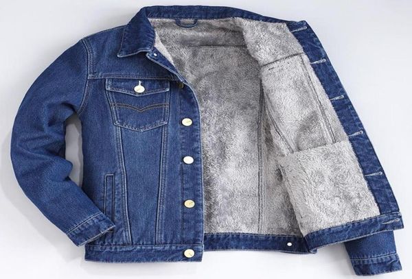 men039s jackets autumn winter mens plus velvet cotton denim jacket male thick warm lined fleece jeans blue slim coat 2022me9317150, Black;brown
men039s jackets autumn winter mens plus velvet cotton denim jacket male thick warm lined fleece jeans blue slim coat 2022me9317150, Black;brown