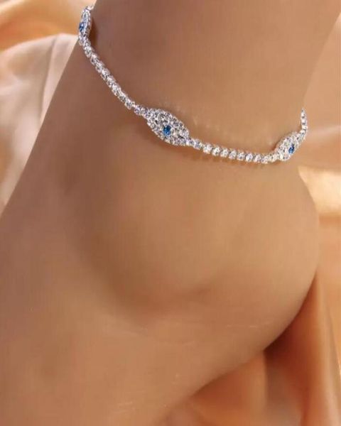 green eye chain anklet bracelet silver color crystal cz temperament women039s foot accessories luxury vintage ankle anklets jew1760575, Red;blue
green eye chain anklet bracelet silver color crystal cz temperament women039s foot accessories luxury vintage ankle anklets jew1760575, Red;blue