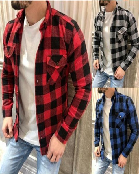 men039s casual shirts 2022 mens plaid flannel shirt longsleeved chest two pocket design fashion printedbutton autumn winter w9801617, White;black
men039s casual shirts 2022 mens plaid flannel shirt longsleeved chest two pocket design fashion printedbutton autumn winter w9801617, White;black