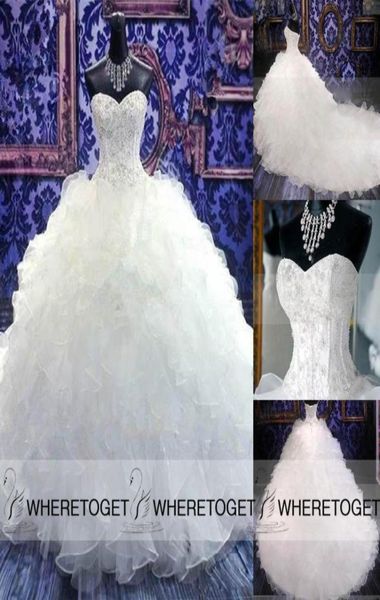 gorgeous princess cathedral church train ball gown sweetheart wedding dresses ruffles beads corset bridal gowns 2019 custom made4556996, White
gorgeous princess cathedral church train ball gown sweetheart wedding dresses ruffles beads corset bridal gowns 2019 custom made4556996, White