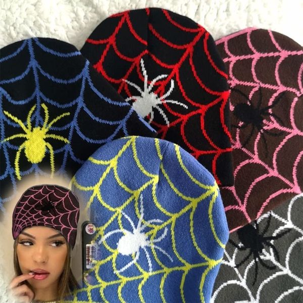 beanie skull caps cobweb jacquard knitted fall winter beanies hats thermal cartoon cold bonnets for women men gothic skullies 230822, Blue;gray
beanie skull caps cobweb jacquard knitted fall winter beanies hats thermal cartoon cold bonnets for women men gothic skullies 230822, Blue;gray