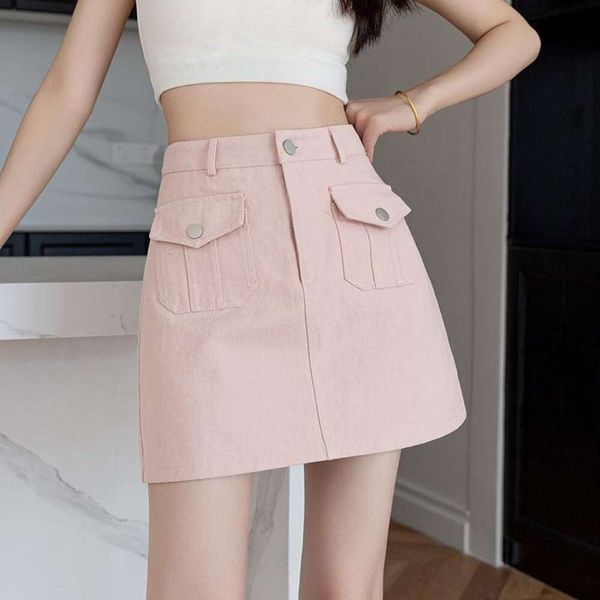 pure color skirt for women summer design niche sweet high waisted babes a line short half wholesale, Black 
pure color skirt for women summer design niche sweet high waisted babes a line short half wholesale, Black