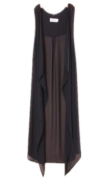 spring summer large size m4xl chiffon waistcoat vests for women cardigan loose women039s vest wild medium long thin8273033, Black;white
spring summer large size m4xl chiffon waistcoat vests for women cardigan loose women039s vest wild medium long thin8273033, Black;white