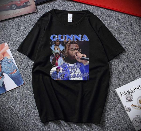men039s tshirts gunna drip or drown shirt bootleg rap oversized tshirt tee short sleeve black vintage style t men7631252, White;black
men039s tshirts gunna drip or drown shirt bootleg rap oversized tshirt tee short sleeve black vintage style t men7631252, White;black