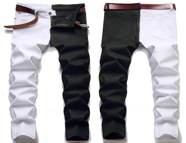 men039s jeans male american styles fashion stitching slim twocolor white and black trend stretch trousers denim pants9562419, Blue
men039s jeans male american styles fashion stitching slim twocolor white and black trend stretch trousers denim pants9562419, Blue