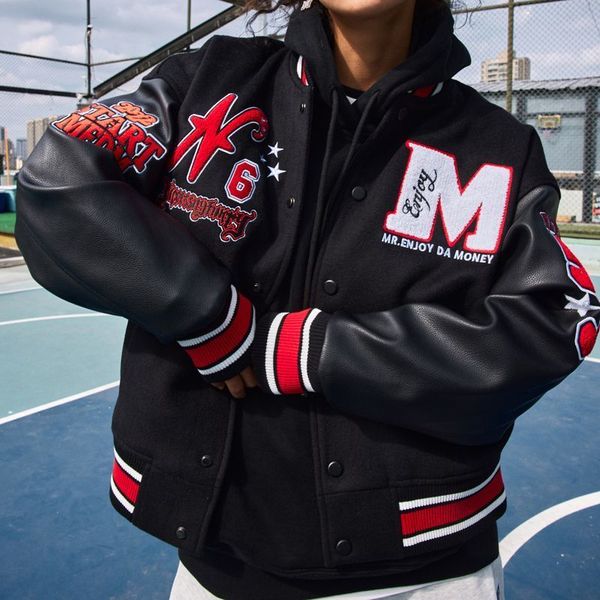 men's jackets american letter embroidered jackets and coats men y2k hip hop harajuku baseball jackets couple loose punk streetwear 2308, Black;brown
men's jackets american letter embroidered jackets and coats men y2k hip hop harajuku baseball jackets couple loose punk streetwear 2308, Black;brown