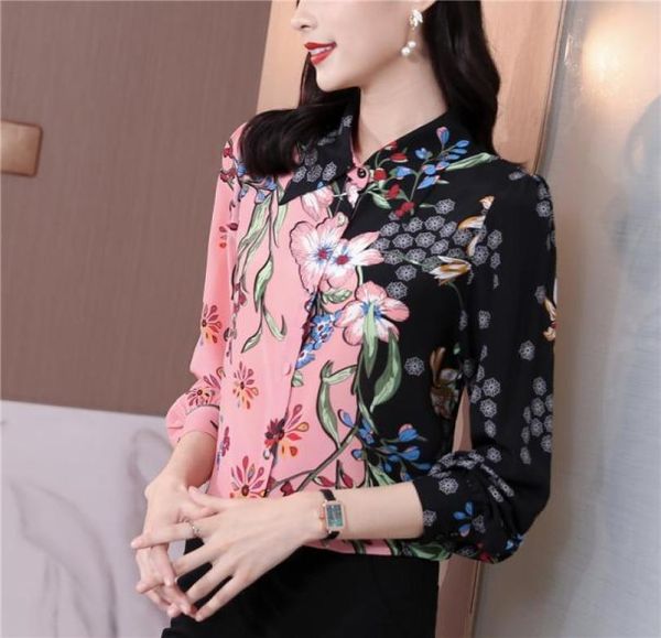 retro floral women silk shirt long sleeve runway print button up blouses casual office ladies lapel classic shirts 2022 sprin2098647, White
retro floral women silk shirt long sleeve runway print button up blouses casual office ladies lapel classic shirts 2022 sprin2098647, White