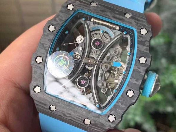 tourbillon watch rm53-01 rm53 pablo mac donough superb men wrist watches 84bd high-end quality mechanical uhr ntpt all carbon fiber case mon, Slivery;brown
tourbillon watch rm53-01 rm53 pablo mac donough superb men wrist watches 84bd high-end quality mechanical uhr ntpt all carbon fiber case mon, Slivery;brown