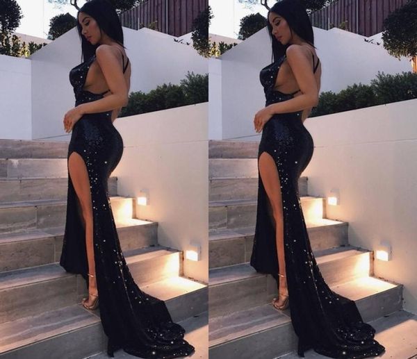black deep v neck sequined prom dresses leg side split back criss cross straps cocktail party dress sparkling mermaid evening7595420
black deep v neck sequined prom dresses leg side split back criss cross straps cocktail party dress sparkling mermaid evening7595420