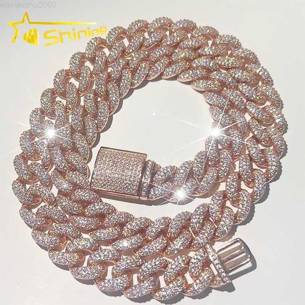 iced out cuban chain necklace 925 silver gold plated pass diamond tester moissanite cuban chain
iced out cuban chain necklace 925 silver gold plated pass diamond tester moissanite cuban chain