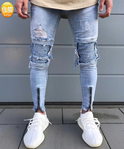 men hip hop gloria jeans hole cowboy elastic foot zipper fashion denim joggers mens jeans4924914, Blue
men hip hop gloria jeans hole cowboy elastic foot zipper fashion denim joggers mens jeans4924914, Blue