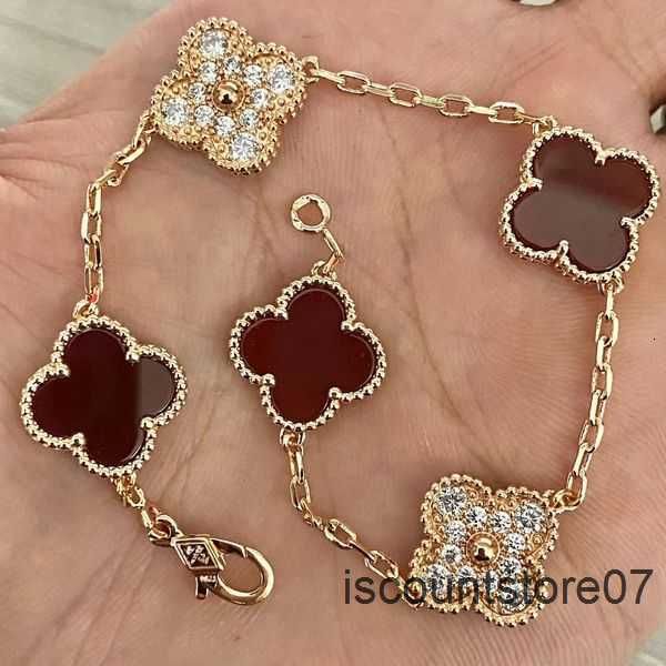 designer bracelet luxury four leaf clover elegant fashion 18k gold agate shell mother of pearl couple holiday special counter 43io4, Black
designer bracelet luxury four leaf clover elegant fashion 18k gold agate shell mother of pearl couple holiday special counter 43io4, Black