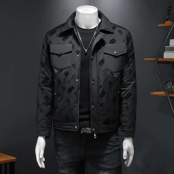 2023 new men's down jacket autumn and winter short coat korean fashion brand white duck lapel business casual cotton coat big fat, Black
2023 new men's down jacket autumn and winter short coat korean fashion brand white duck lapel business casual cotton coat big fat, Black