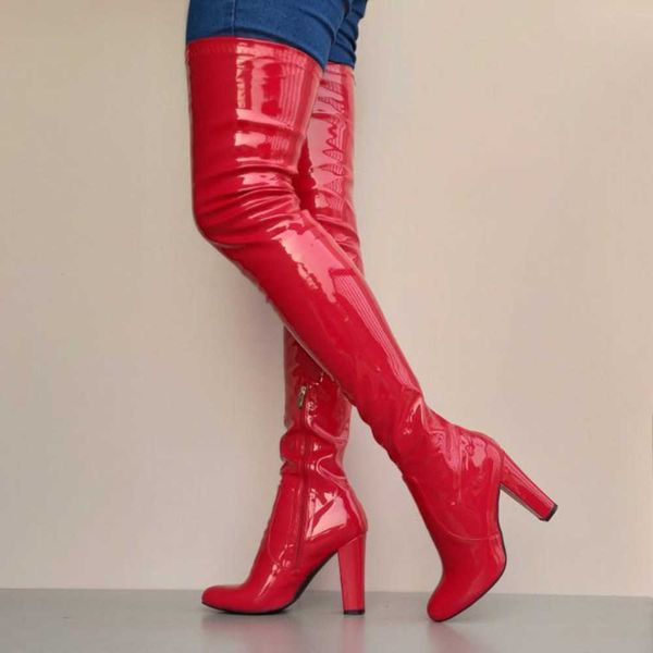 red boots children's thick heels 2022 spring and autumn lacquer leather high heel elastic show slim knee length large 230822, Black
red boots children's thick heels 2022 spring and autumn lacquer leather high heel elastic show slim knee length large 230822, Black
